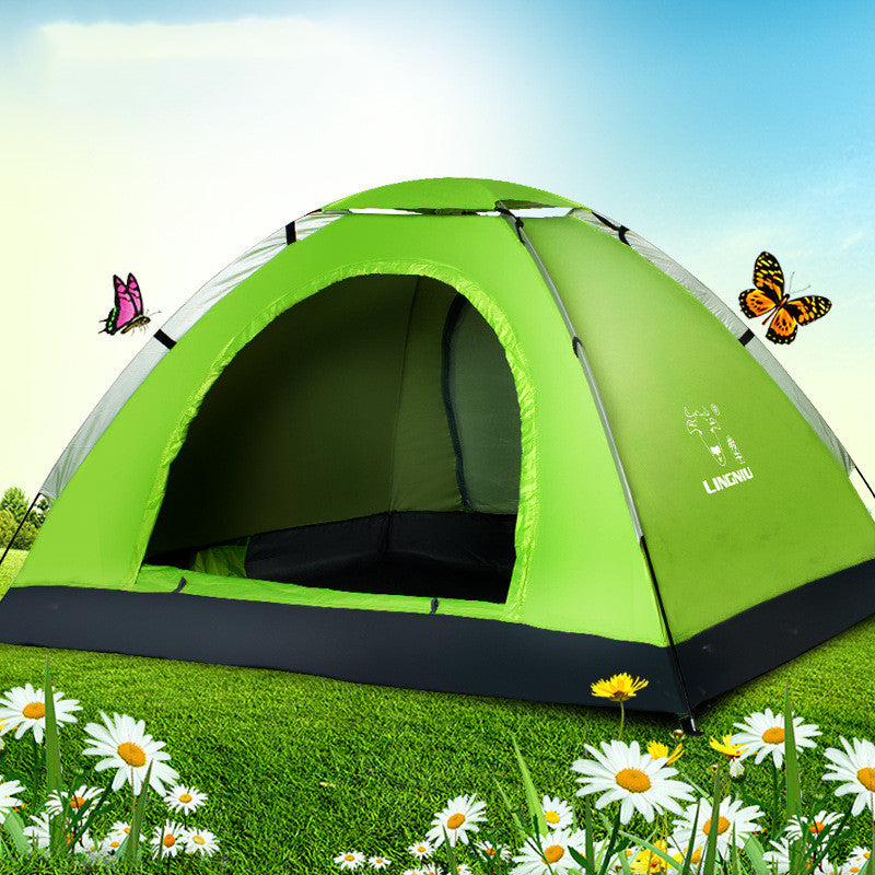 Embrace the Outdoors with the Single-Layer Outdoor Camping Beach Tent